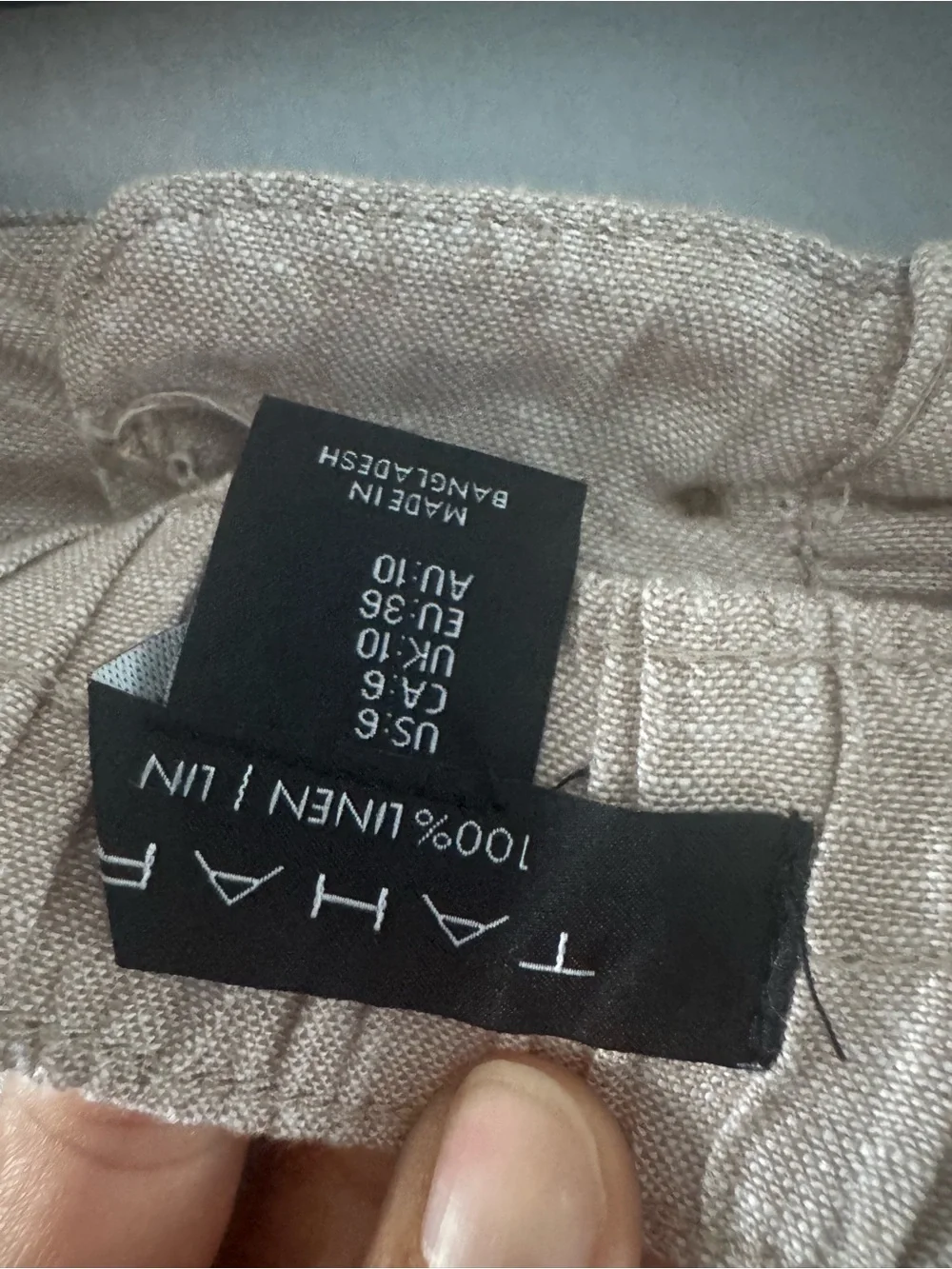 Tahari light taupe